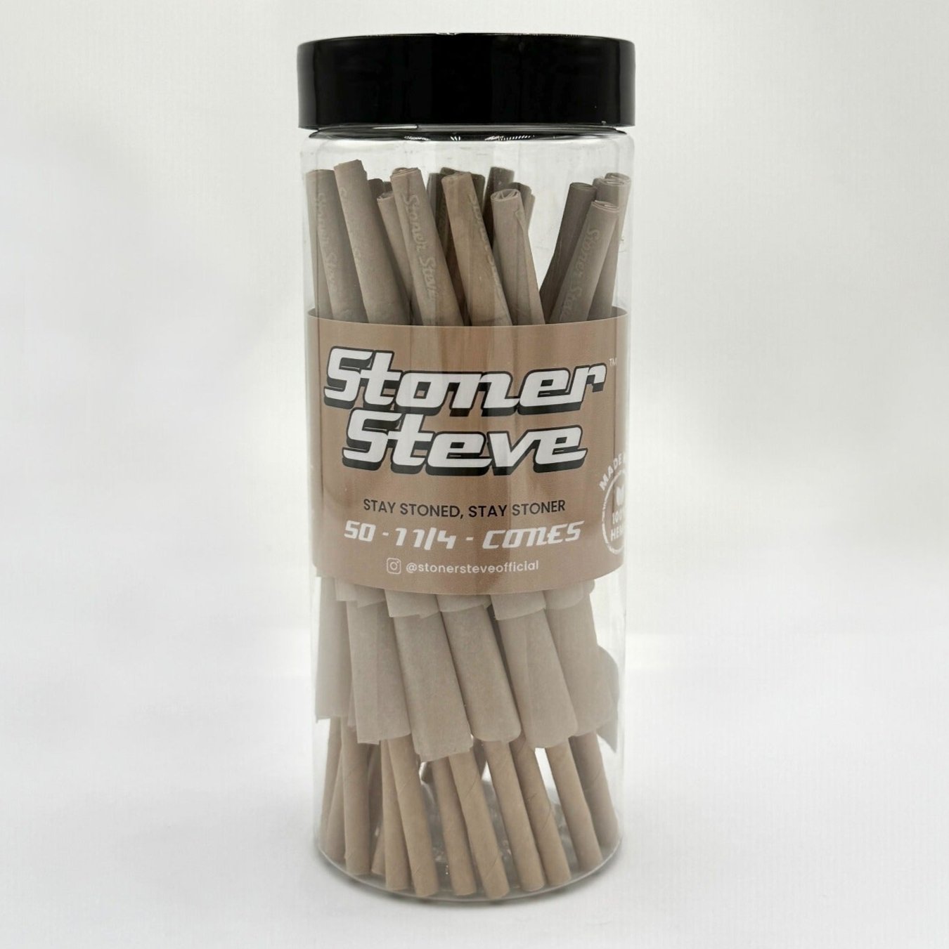 Stoner Steve Hemp Pre-Rolled Cones 50 Count – SS