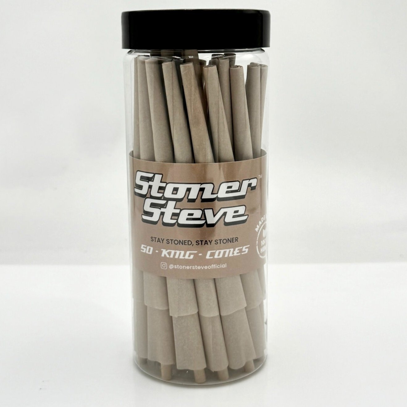 Stoner Steve Hemp Pre-Rolled Cones 50 Count